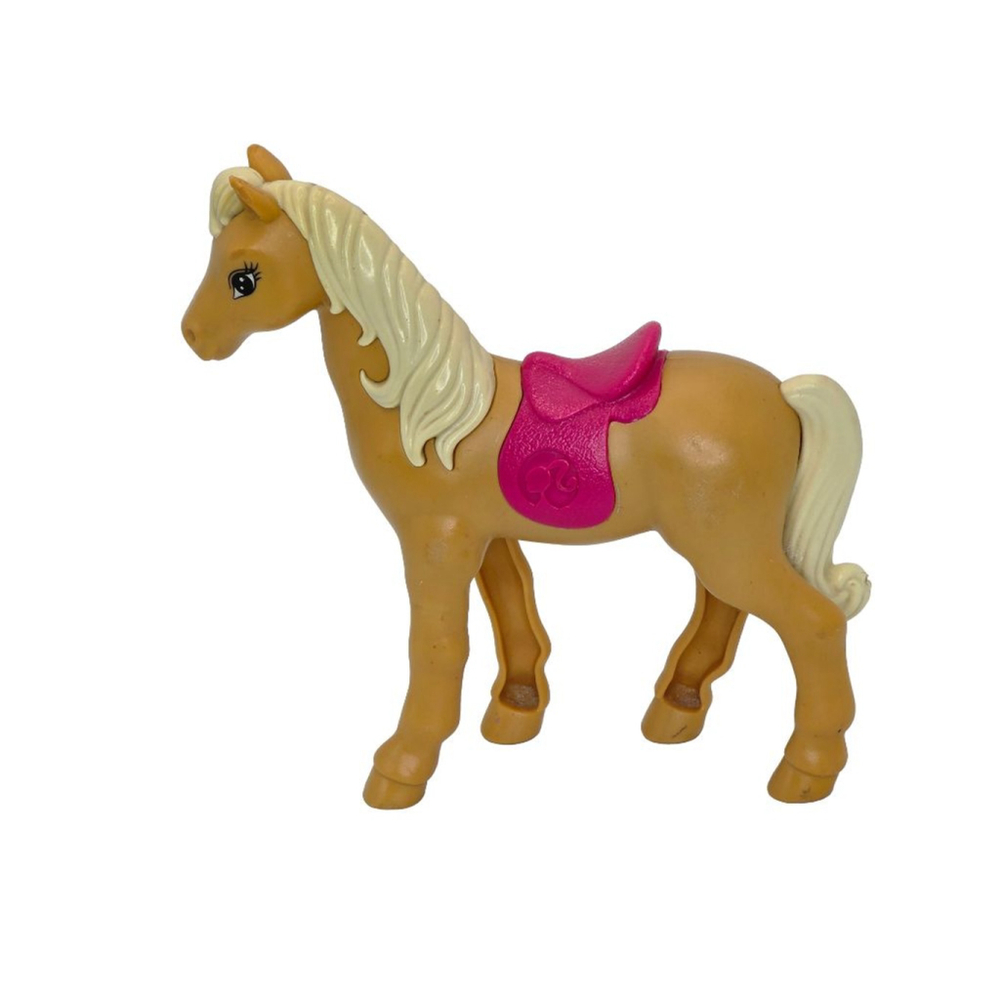 Girls Unbranded Horse Doll Accessory One Size Brown Pink